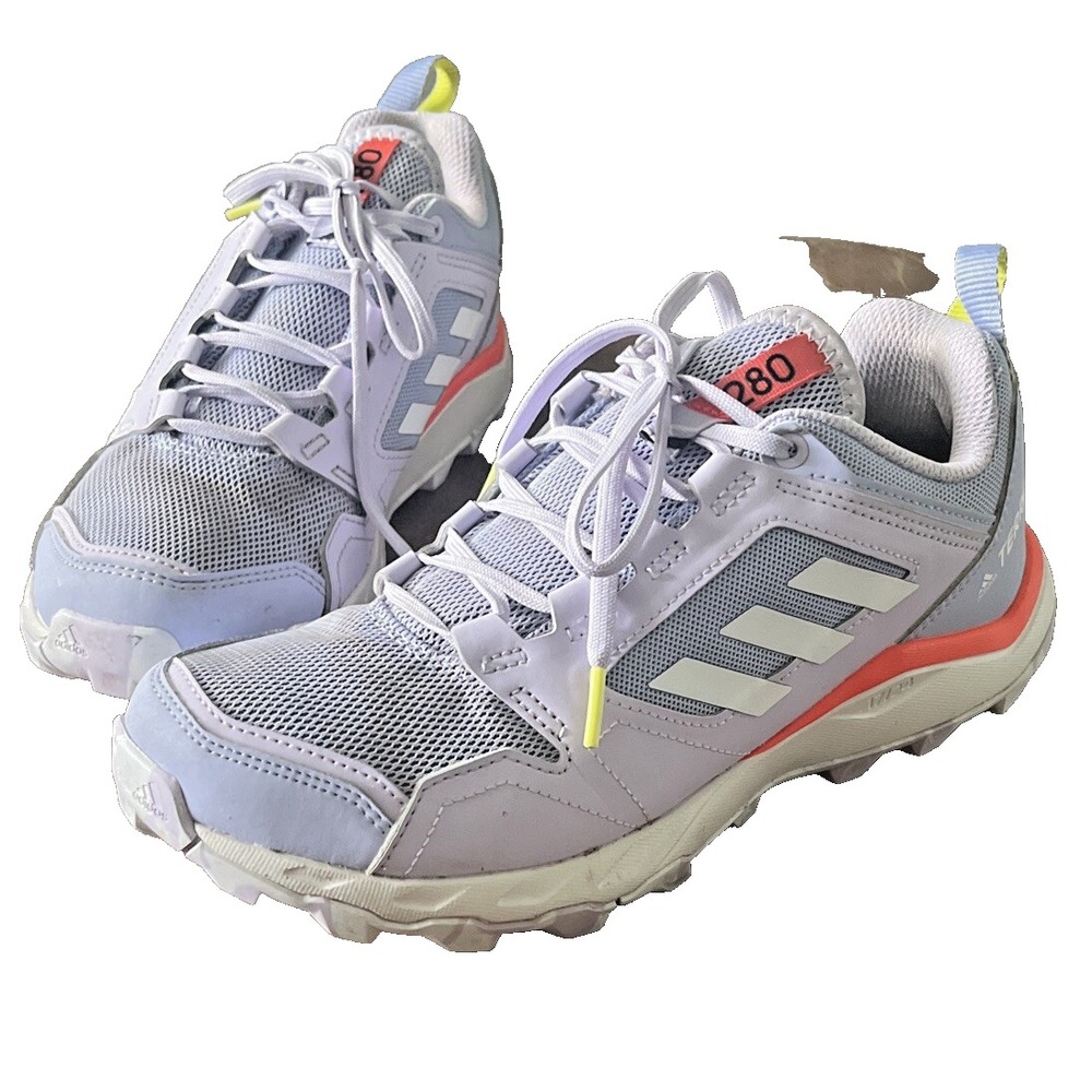 Adidas Terrex 280 Agravic TR Trail Running Shoe Women's 7.5 Purple Orange